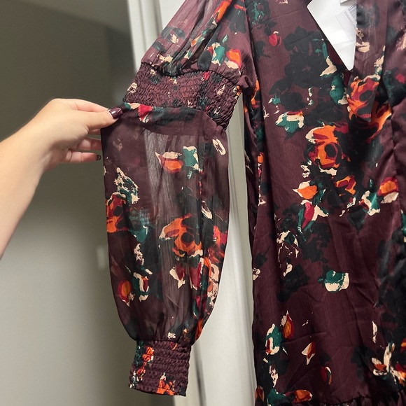 Walter Baker Yasmine Dress in Mulberry Flower, size M, NWT - Picture 6 of 6